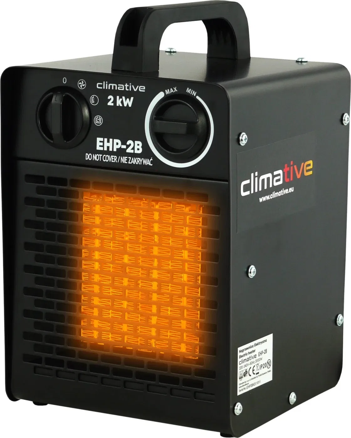 CLIMATIVE Nagrzewnica elektryczna PTC EHP-2B 2kW