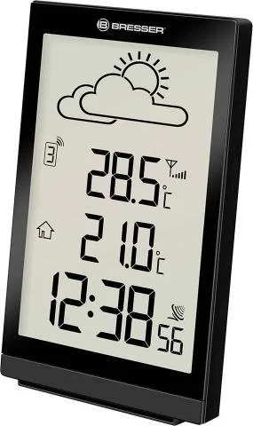 Stacja pogodowa Bresser Stacja meteorologiczna Bresser TemeoTrend ST RC, czarna