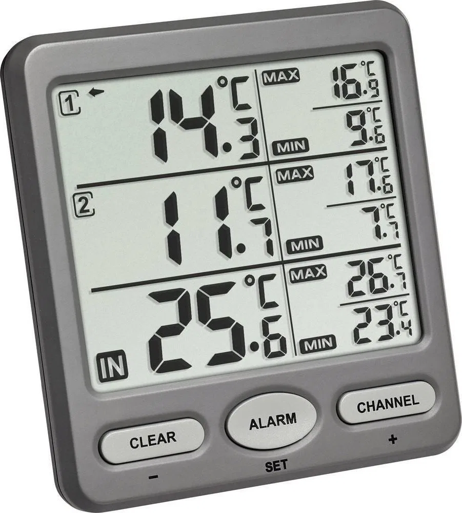 Stacja pogodowa TFA 30.3062.10 Trio Wireless Thermometer - 30.3062.10