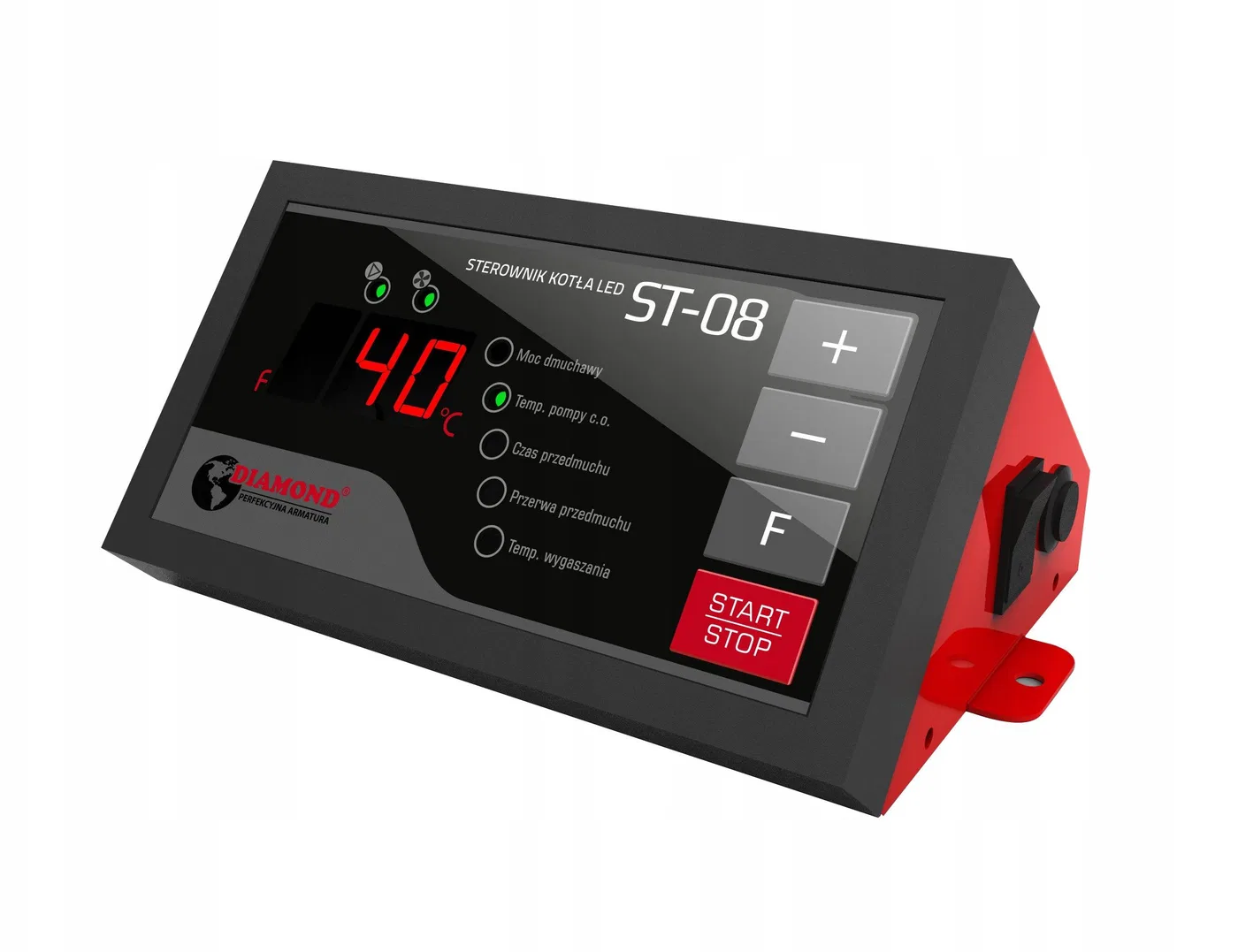 Diamond energooszczędny sterownik pieca LED, PID 230V ST-08