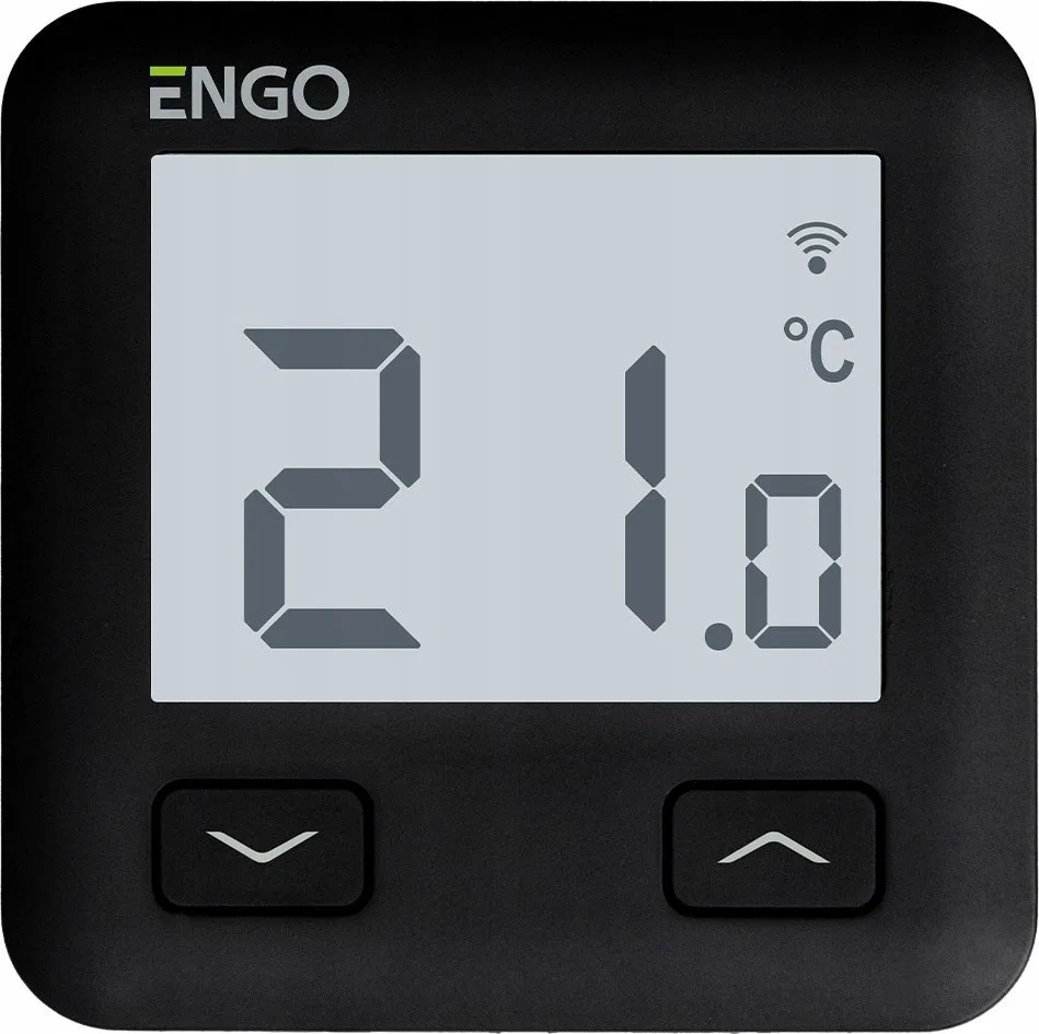 Internetowy regulator temperatury, WI-FI, 230V, czarny