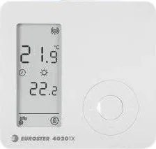 Euroster Regulator temperatury Euroster E4020TXC6 bezprzewodowy 4020TXC6 biały