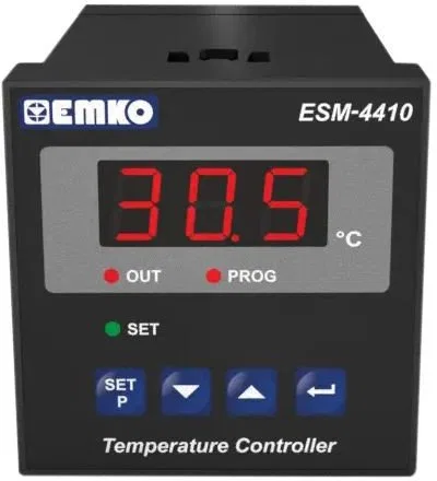 Emko ESM-4410.2.10.0.1/00.00/2.0.0.0 2-punkts-regulering Temperaturregulator K 0 til 999 °C Relæ 7 A (L x B x H) 95 x 48 x 48 mm