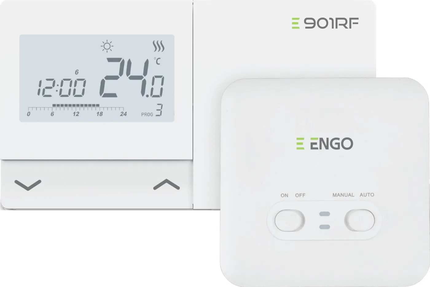 Salus Programowany, bezprzewodowy regulator temperatury E901RF