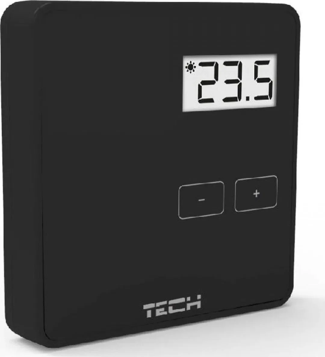 Tech Sterownik ST-294V1 pokojowy przewodowy dwustanowy czarny
