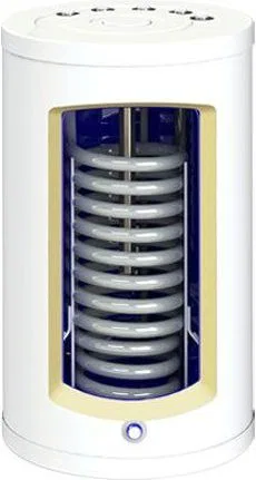 Kospel Wymiennik c.w.u. stojący z wężownicą spiralną Termo Top WHITE / biały (SWK-140.A.TERMO-TOP.WHITE.PL)