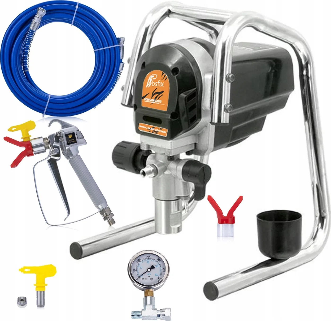 Rosfix Agregat malarski Rosfix EcoFlow 1200, 1,7L/min, 1200W