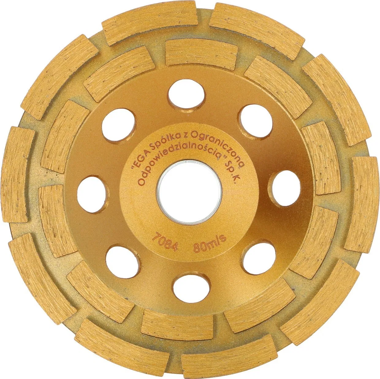 DRAUMET DRAUMET Tarcza diamentowa do szlifowania 125mm podwójny segment one size