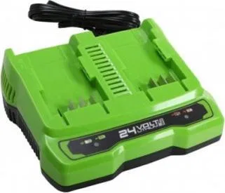 Greenworks 24V Ładowarka 4A dual slot GREENWORKS G24X2UC4 - 2933207
