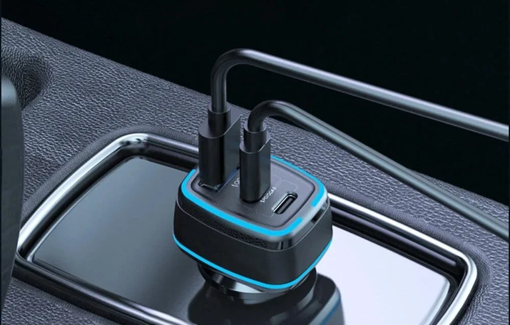 Ładowarka Samochodowa BlitzWolf BW-BC4 115W 3-Port USB-C PD QC FCP AFC SCP