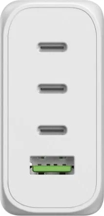 Allnet Z ALLNET Ersatznetzteil QC USB-C PD GaN Netzteil Power Supply130Watt 1x USB Typ-A QC 3x USB Typ-C**EU PLUG**
