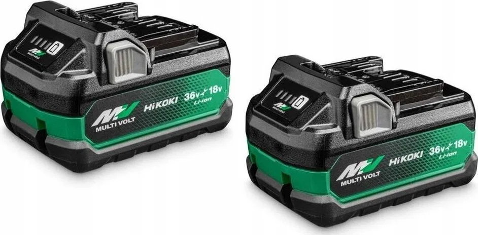 Hikoki HIKOKI MULTIVOLT 36V 2.5Ah/18V 5.0Ah BATTERY BSL36A18X 2pcs.
