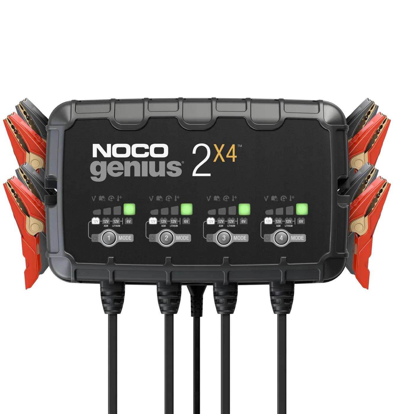 GENIUS2X4 8A 4-Bank Battery Charger