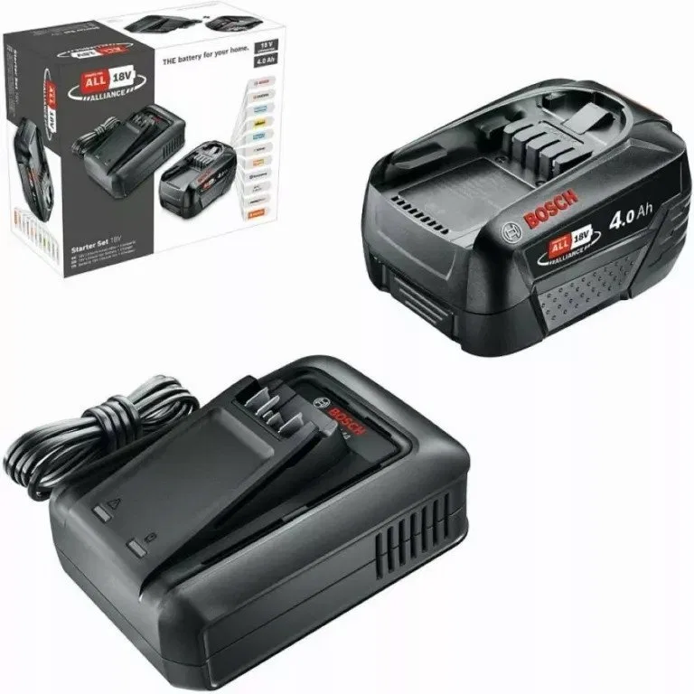 Bosch Akumulator 4Ah 18V + ładowarka (1600A031T6)
