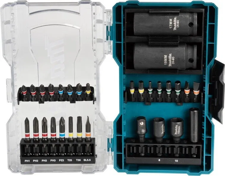 Makita ZESTAW BITÓW I NASADEK IMPACT BLACK