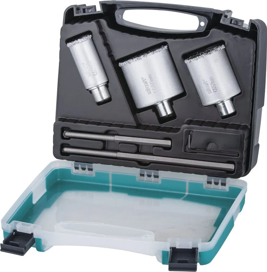 Wolfcraft Zestaw otwornic HM 5 elementów, 33, 53, 68 mm (1003000)