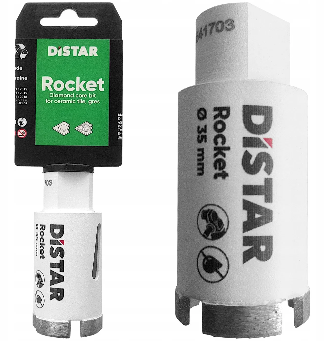 DISTAR OTWORNICA DIAMENTOWA ROCKET 35 x 45-4 x M14