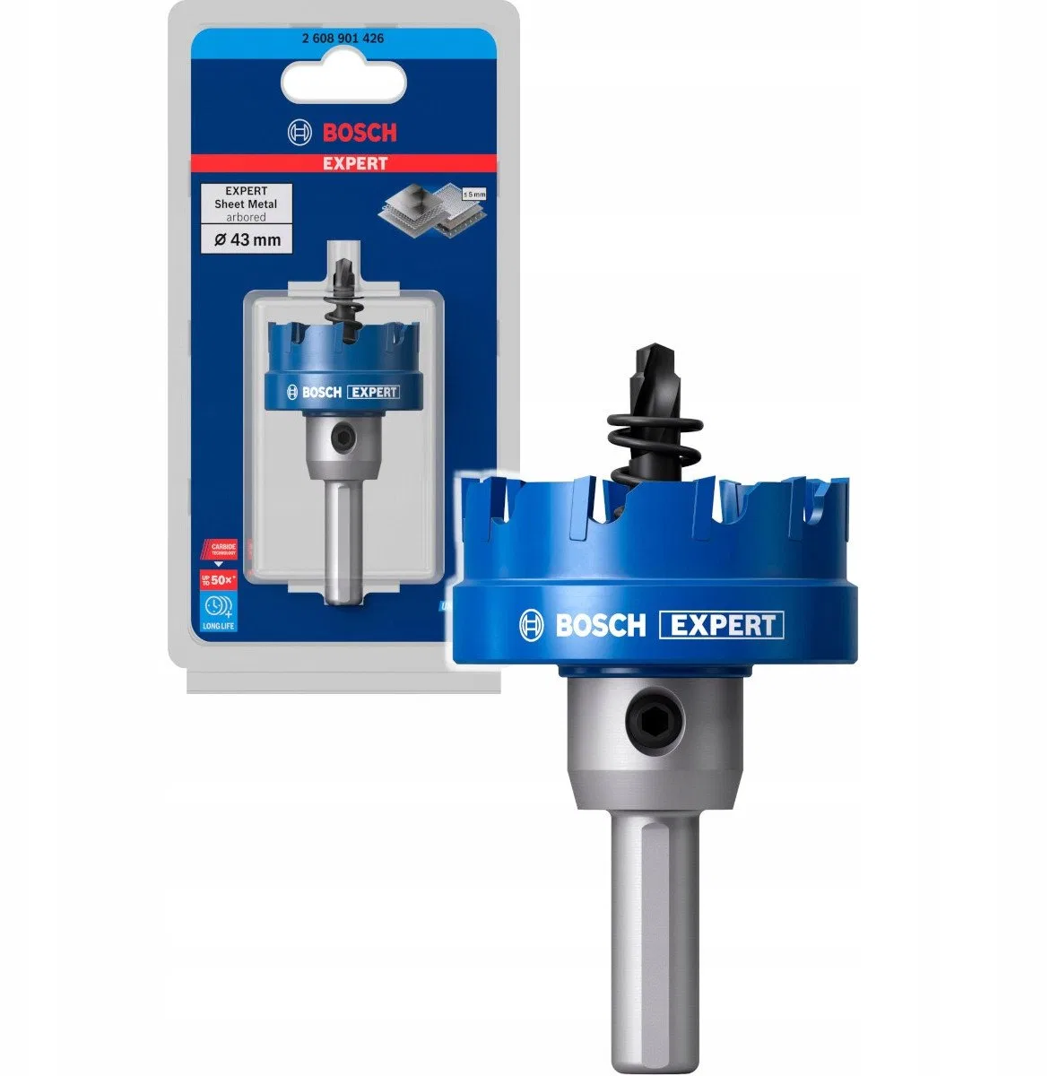 OTWORNICA TCT EXPERT 43MM