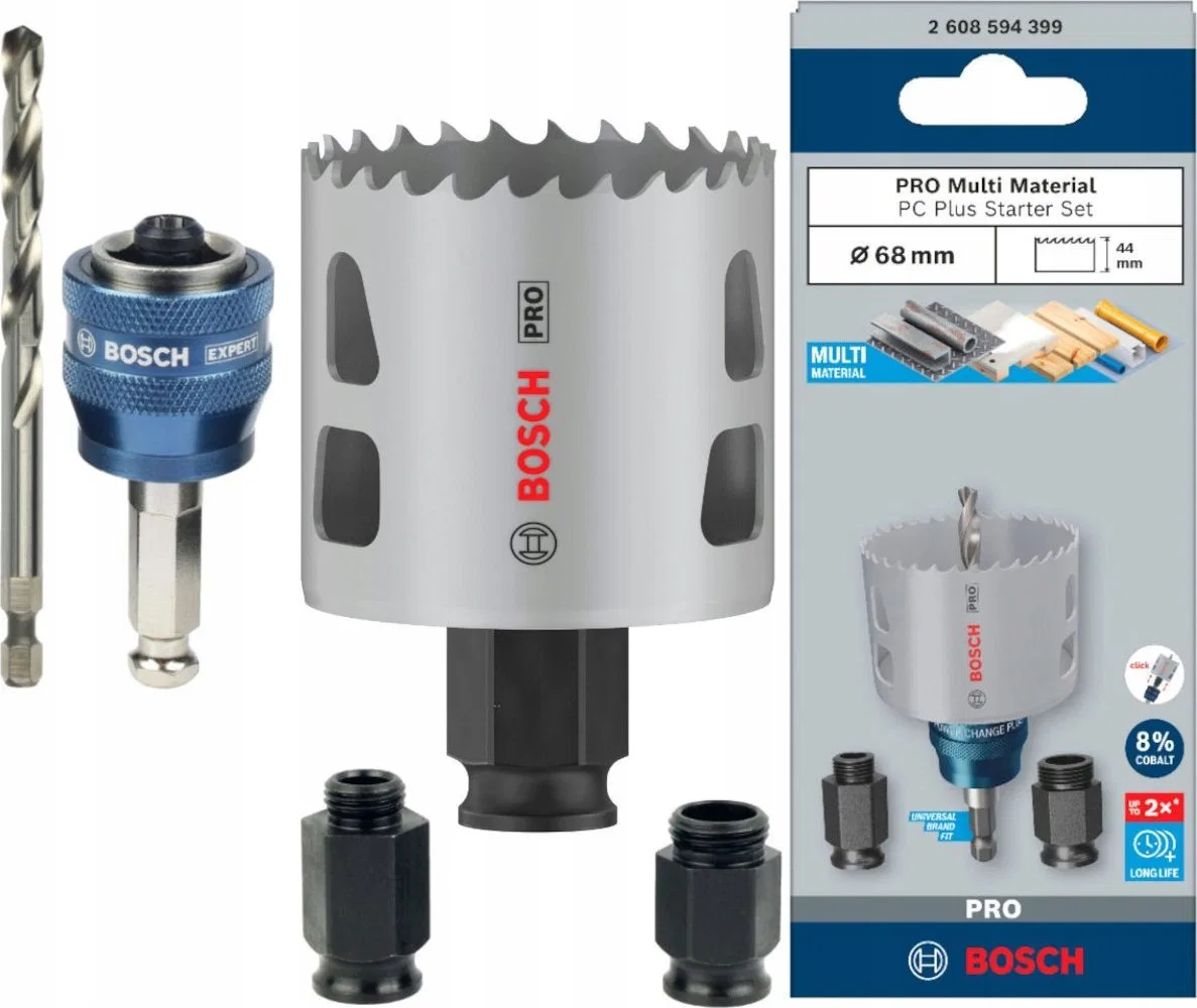 PIÅA OTWORNICA PRO MULTI MATERIAL PC PLUS 68 MM STARTER KIT