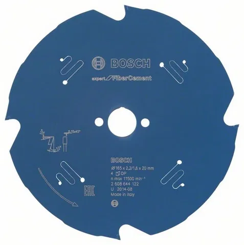 Bosch Tarcza pilarska Expert for Fiber Cement 165 x 20mm 4z (2608644122)