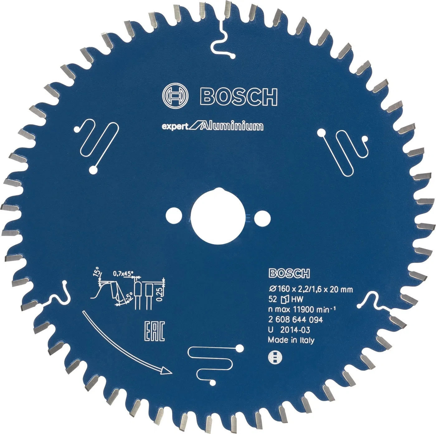 Bosch Tarcza pilarska expert do aluminium 235 mm (2608644107)
