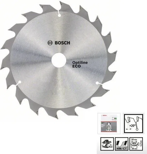 Bosch Piła zębata ECO Optiline Wood 230 x 30 48z (2608644382)