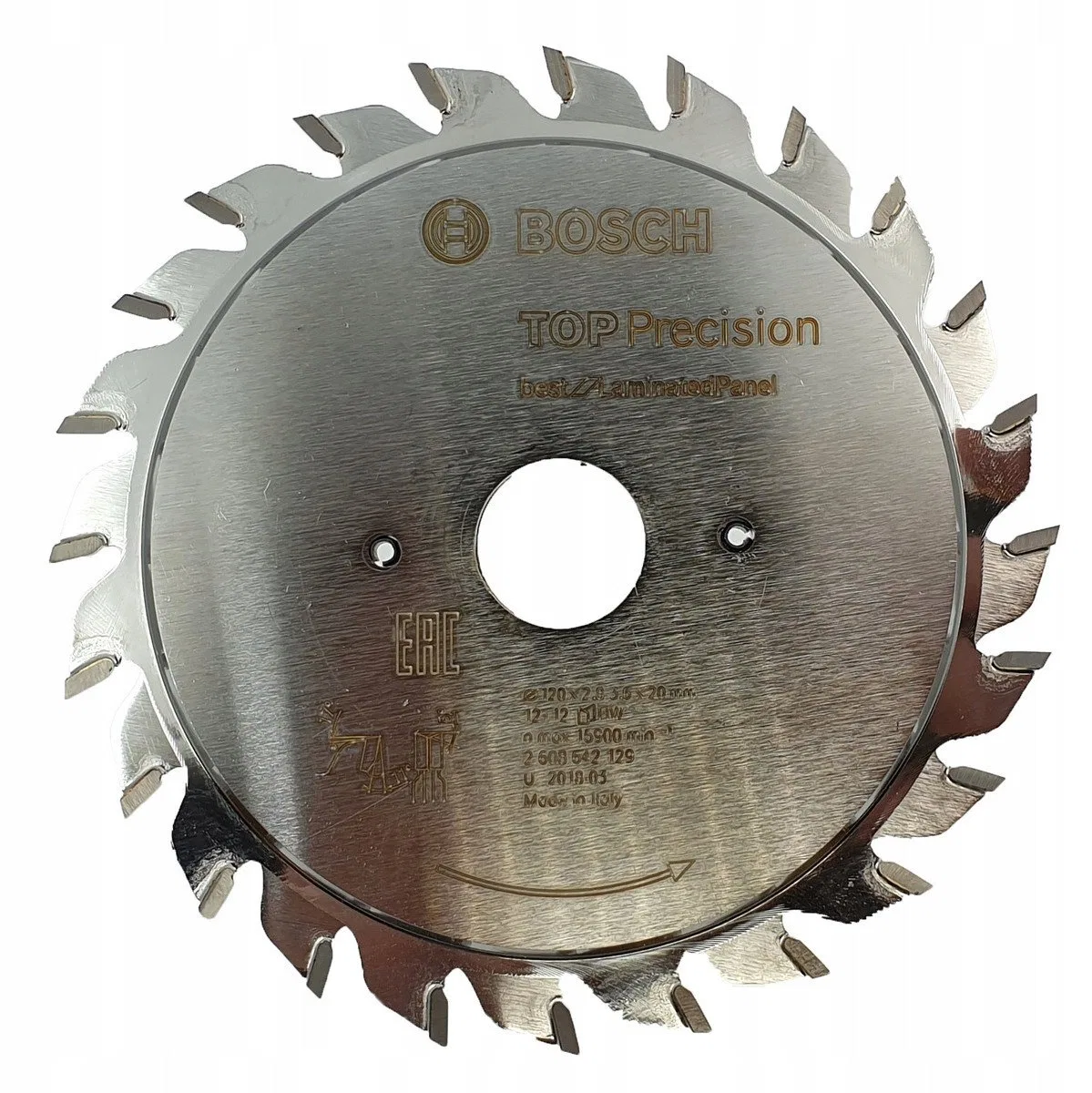 TARCZA PILARSKA BS CB I 120x20-12+12