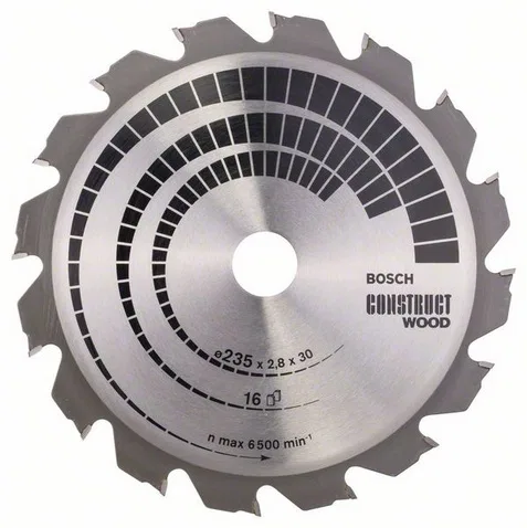 Bosch Tarcza pilarska Construct Wood 235mm (2608640636)