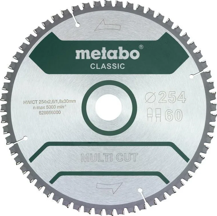 Metabo METABO PIŁA TARCZOWA FZ/TZ  254x30x60z