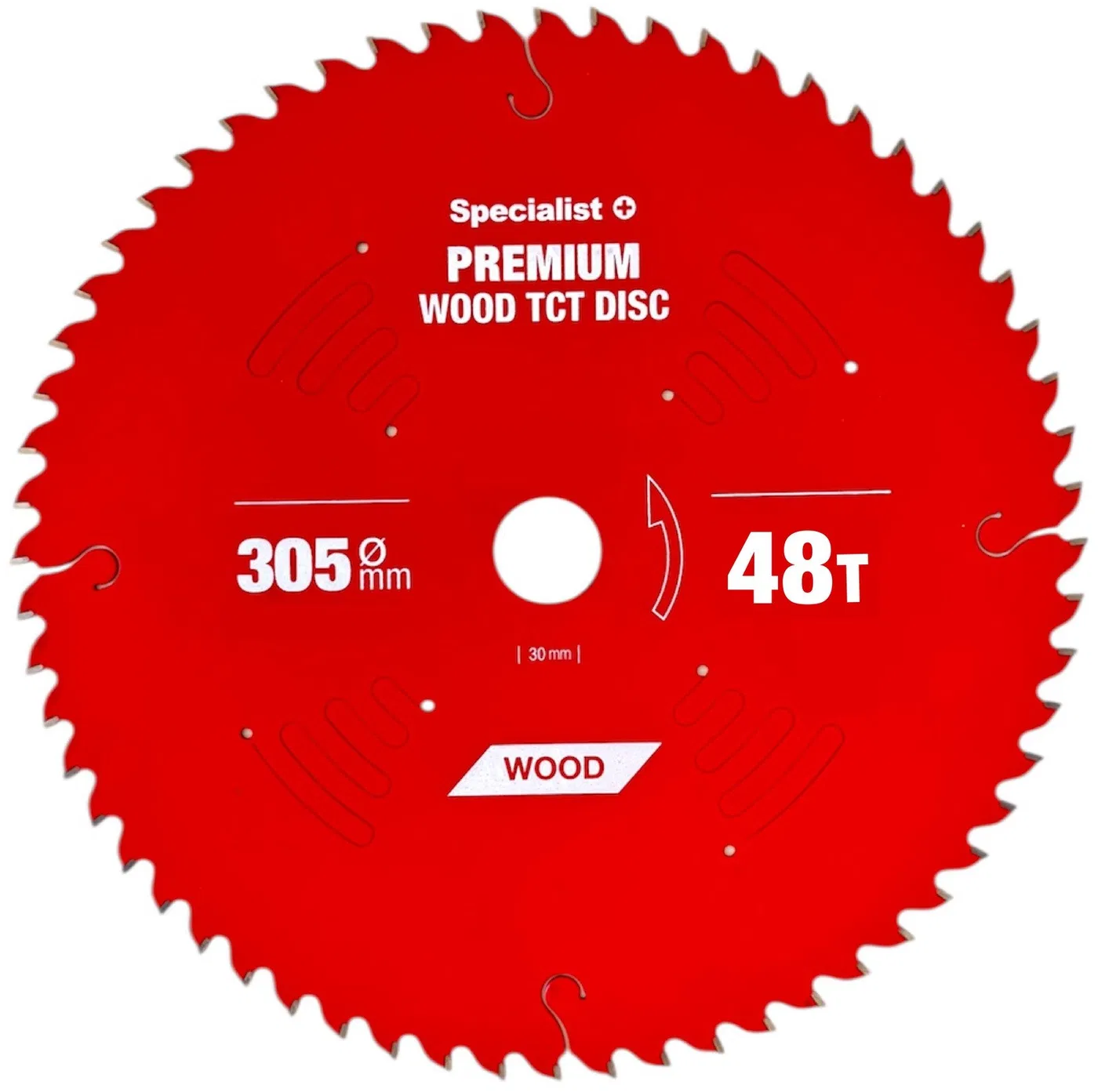 Cutting disc 305x48Tx30mm, Wood PREMIUM, SPECIALIST+