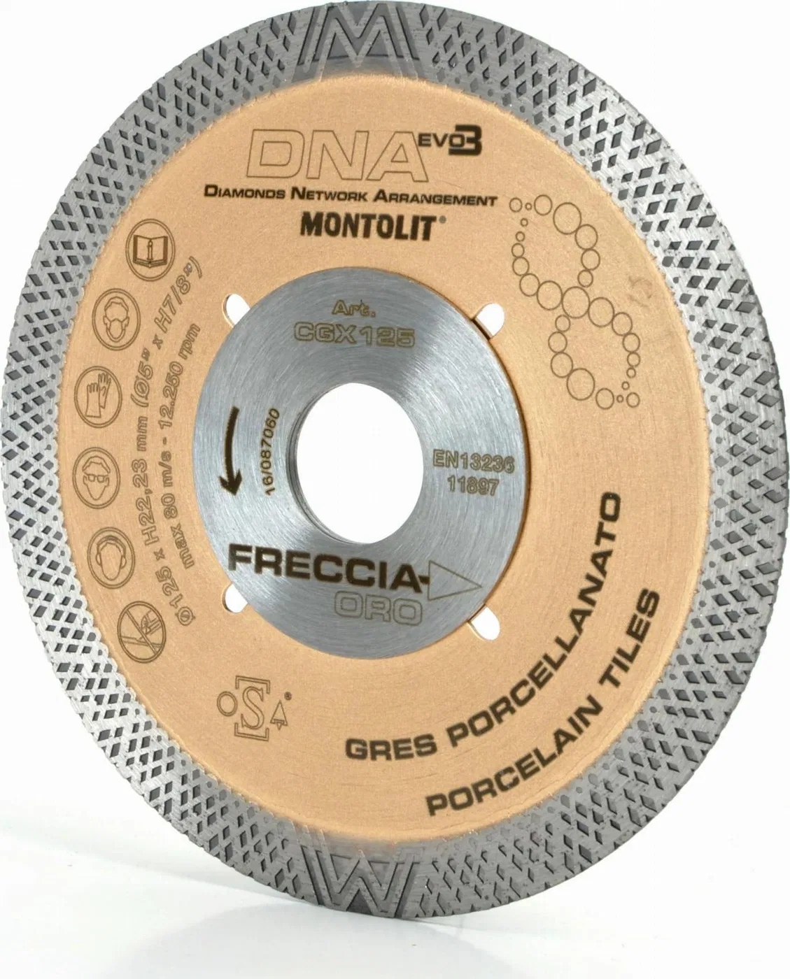 Montolit MONTOLIT TARCZA DIAMENTOWA CGX 125mm MTCGX125