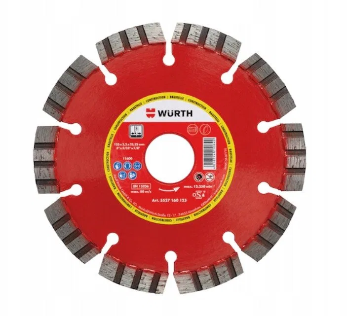 TARCZA DIAMENTOWA BUDOW BR22,2-D125MM