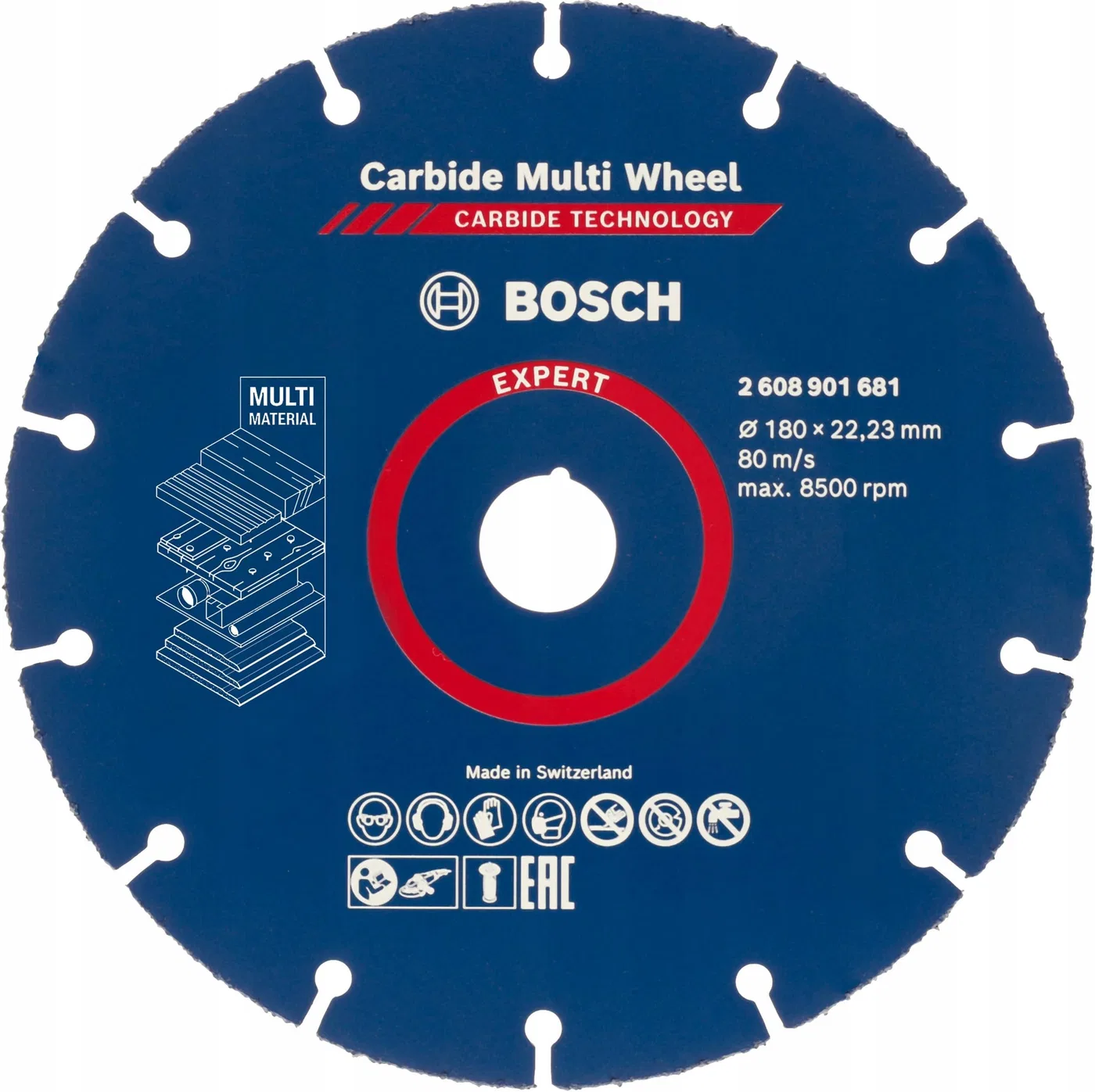 TARCZA DO CIĘCIA    RBE-  1ER CMW Ø180