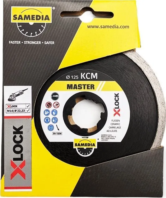 Camelion Deim. d. ,,SAMEDIA" KCM 125x22,23 X-Lock