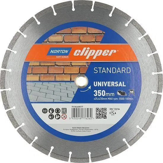 Norton Clipper Tarcza diamentowa Standard Universal