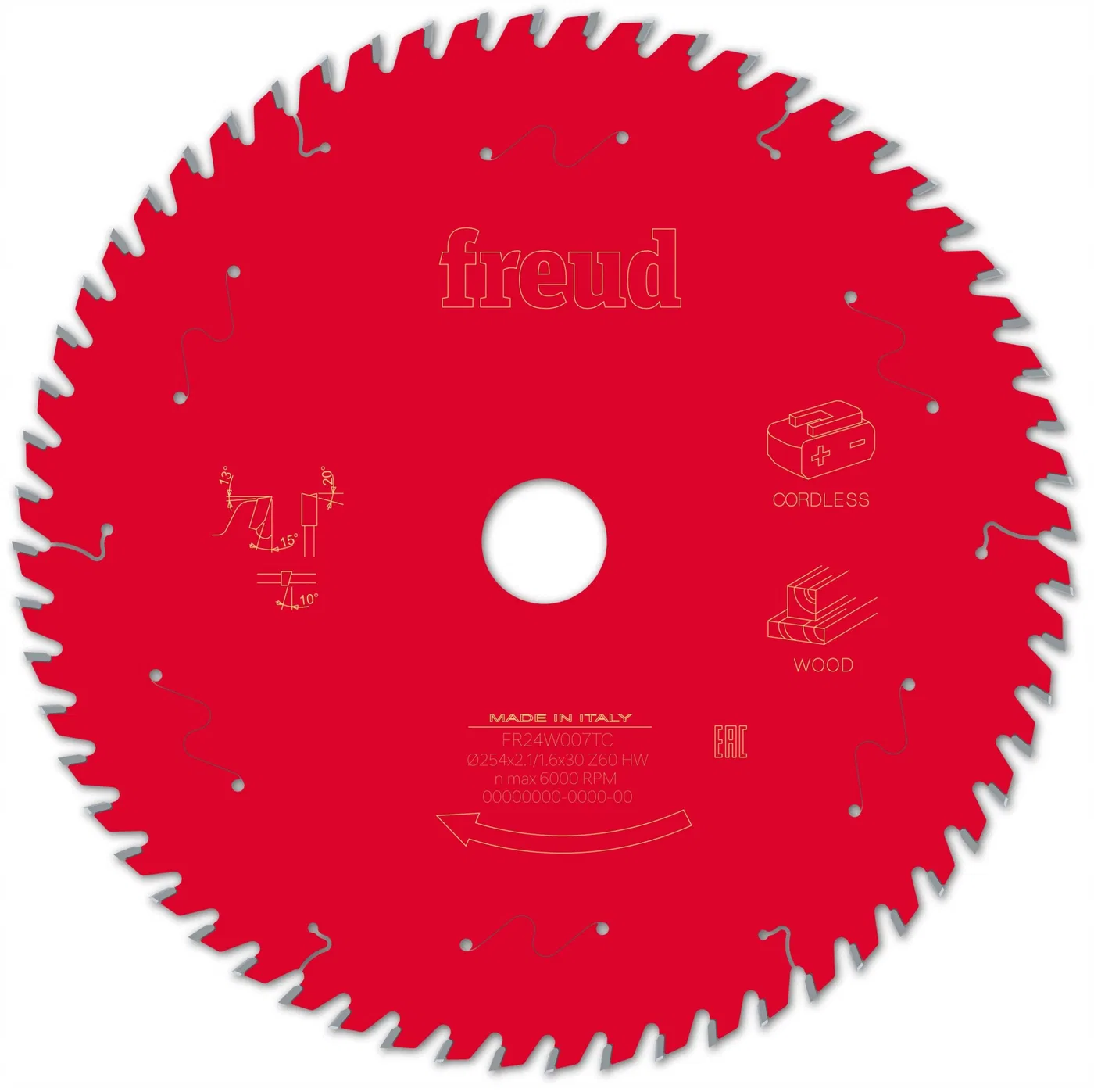 Tarcza Pil. FR24W007TC 254X30-60