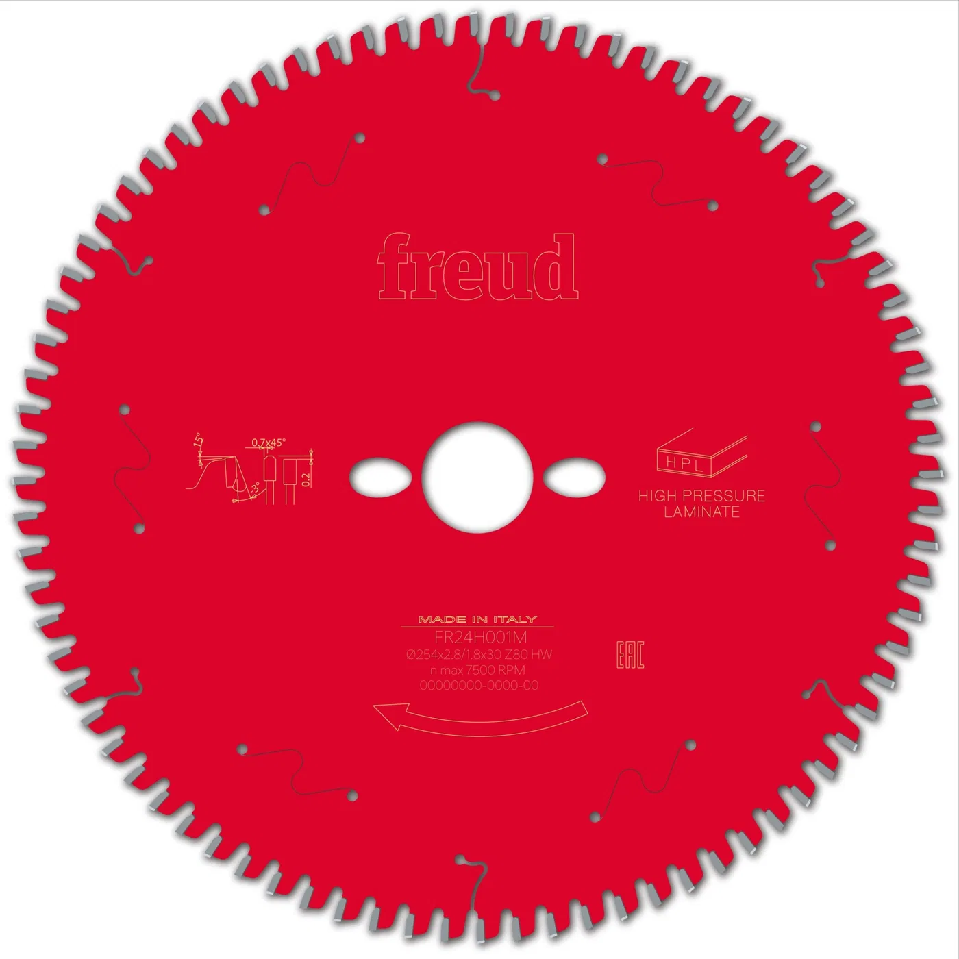 Tarcza Pil. FR24H001M 254X30-80
