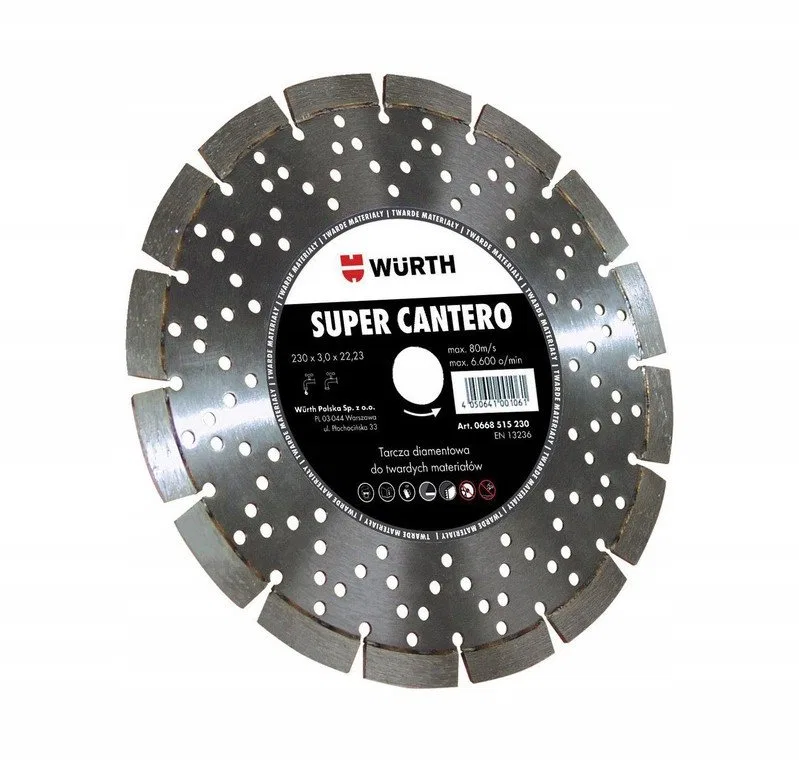 TARCZA DIAMENTOWA SUPER CANTERO 230MM