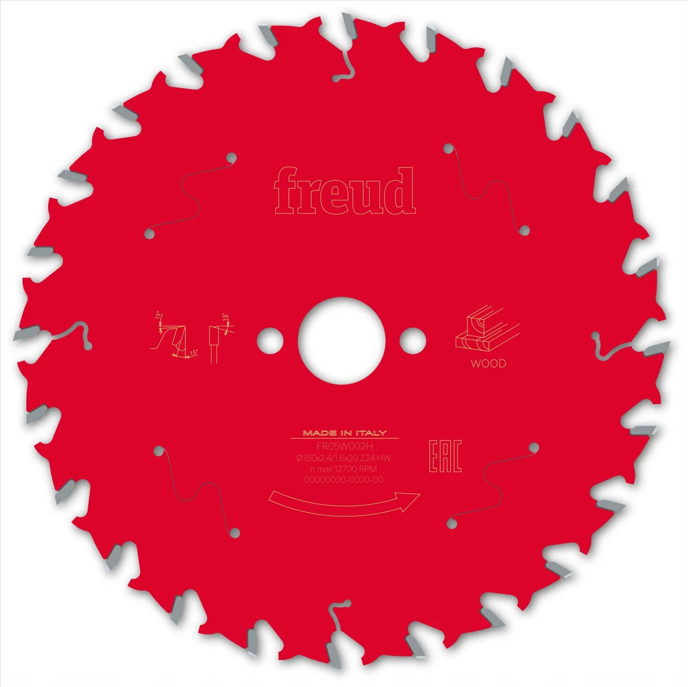 Tarcza Pil. FR05W002H 150X20-24