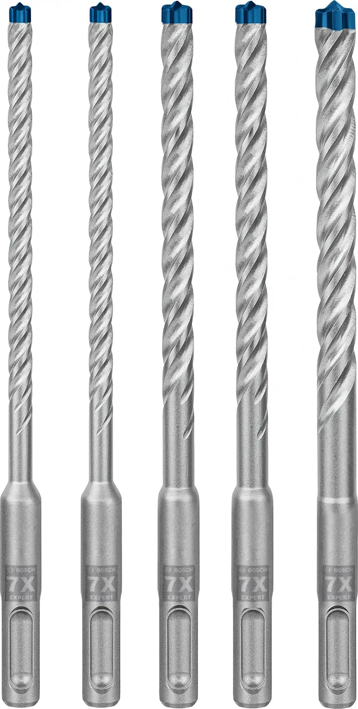 Wiertło Bosch Zestaw wierteł udarowych EXPERT SDS plus-7X 6/6/8/8/10 mm, 5 szt. 2608900198
