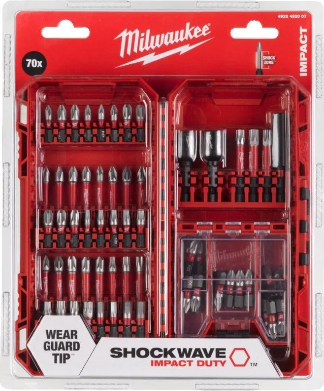 Wiertło Milwaukee MILWAUKEE TIPS SET 70 pcs.