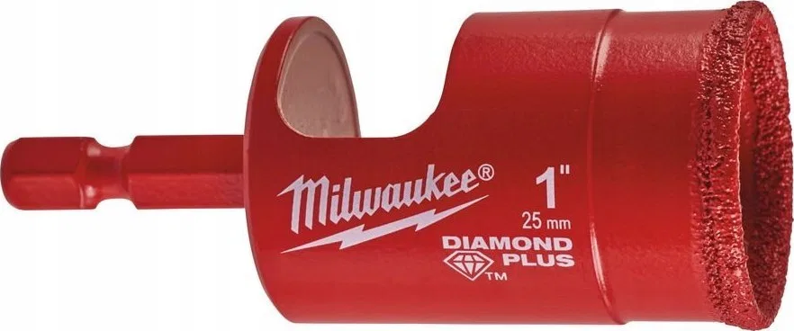 Wiertło Milwaukee Wiertło Diamentowe Otwornica 25mm Milwaukee Gres