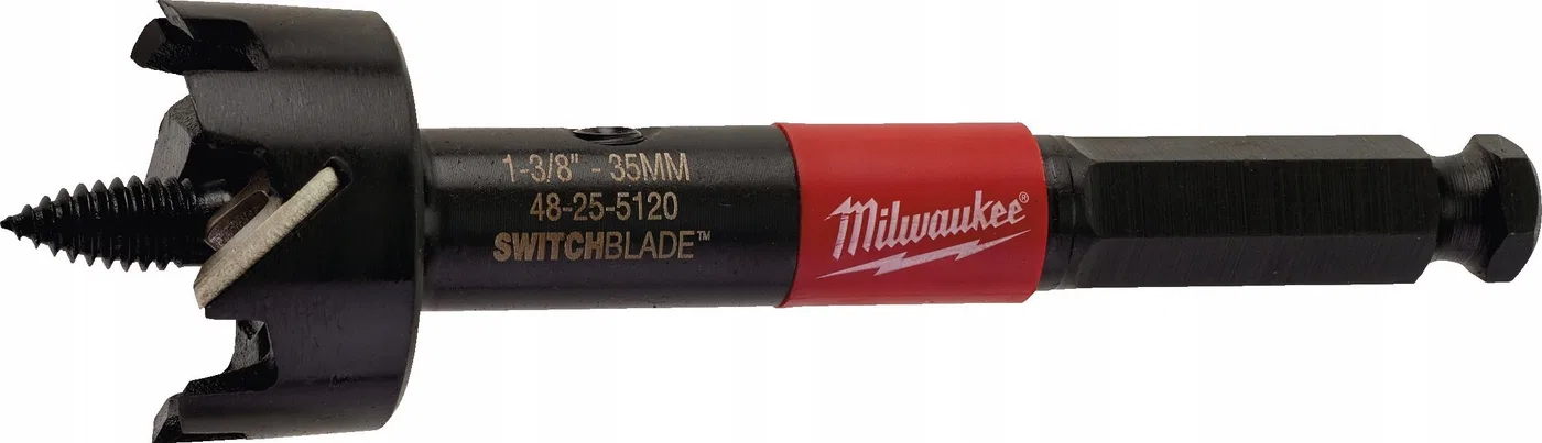 Wiertło Milwaukee Drill-crown for wood O35mm (with replaceable blade) Milwaukee