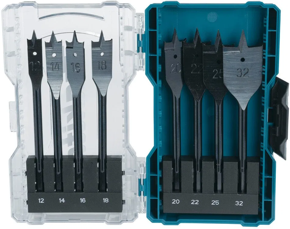 Makita Flachfräsbohrer-Set 8tlg
