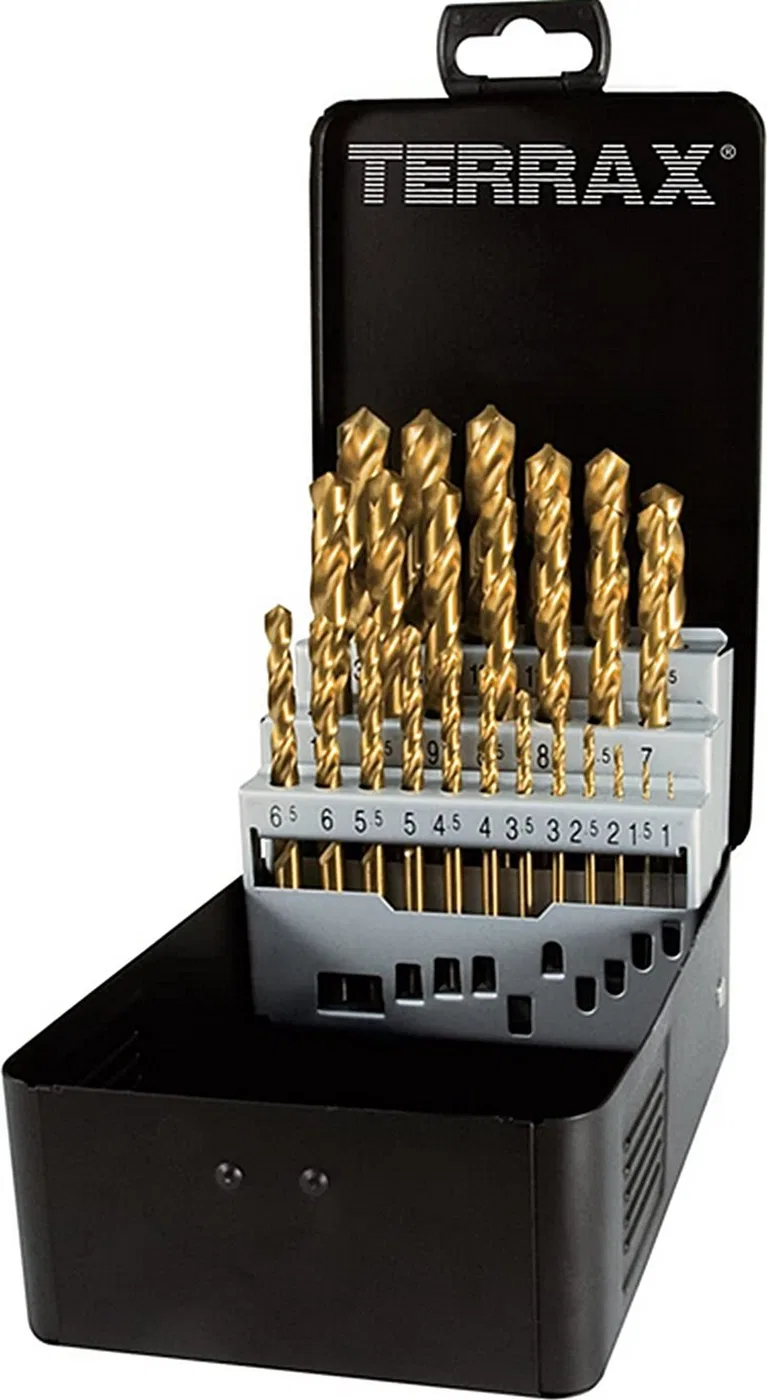 Wiertło Sourcing 25-piece drill set RUKO Terrax HSS-G TiN