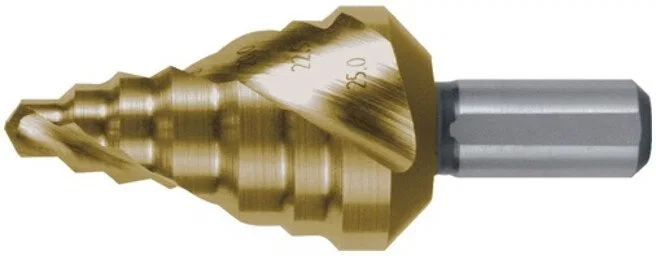 Wiertło Sourcing Step drill RUKO HSS-TiN O6.0-25.0mm