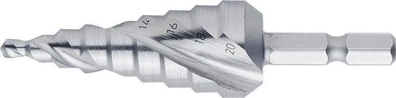 Wiertło Format Wiertło Stopniowe HSS 1/4" Format Niemiecki