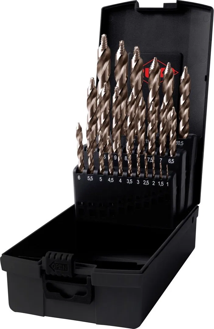 Wiertło Sourcing 25-piece drill set RUKO HSS-CO Ultimatecut Flowstep