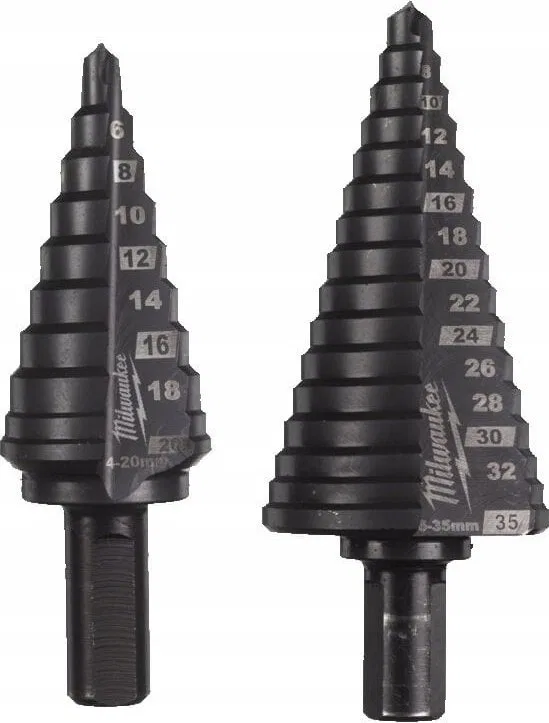 Wiertło Milwaukee MILWAUKEE COBALT STEP DRILL SET 2 pcs.
