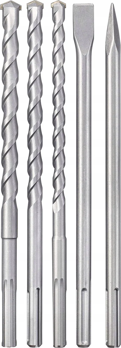 Wiertło Einhell Einhell SDS Max chisel and drill set, 5 pieces (case)